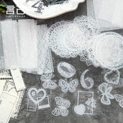 Night and Day 110pcs Scrapbook Lace Set - Root & Company