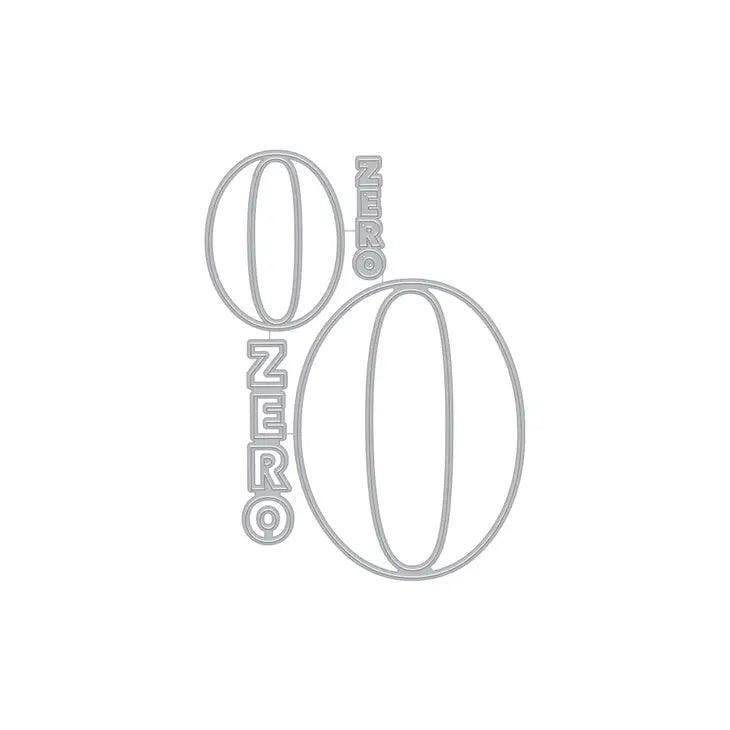Number Zero Fancy Die - Root & Company
