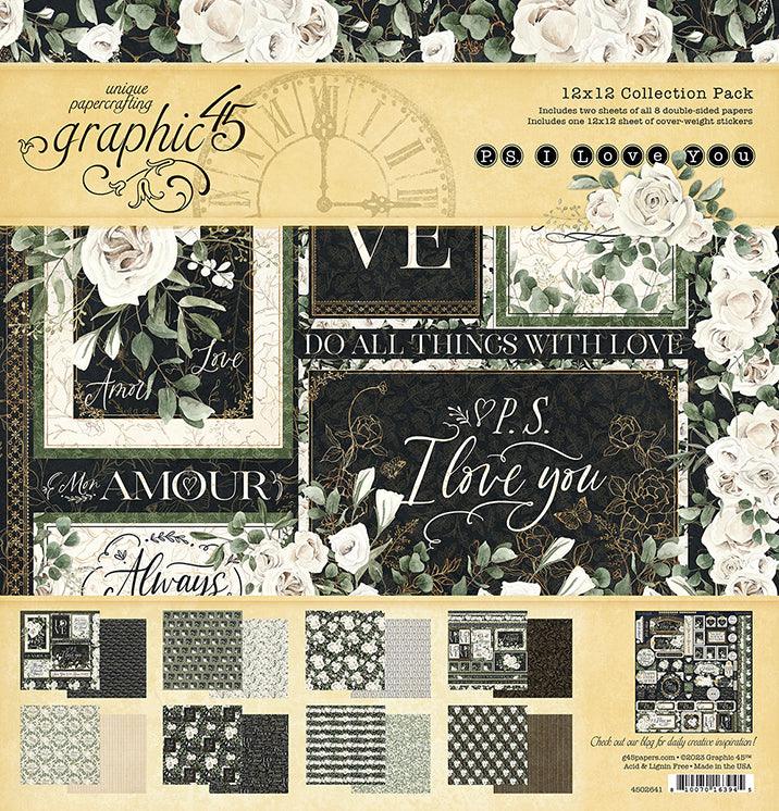 P.S. I Love You 12×12 Collection Pack with Stickers - Root & Company