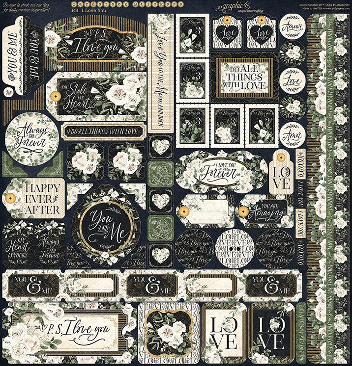 P.S. I Love You 12×12 Collection Pack with Stickers - Root & Company