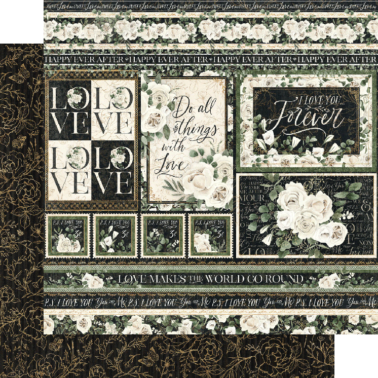 P.S. I Love You 12×12 Collection Pack with Stickers - Root & Company