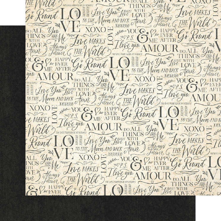 P.S. I Love You 12×12 Patterns & Solids Pack - Root & Company