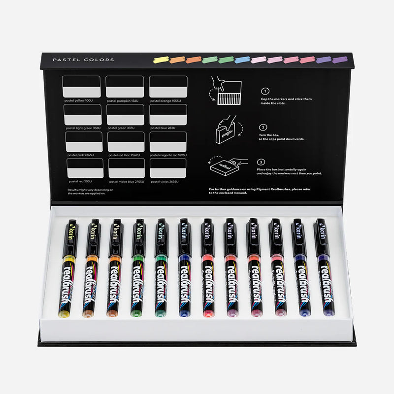 Karin - Realbrush Pigment Pastel Colors Collection