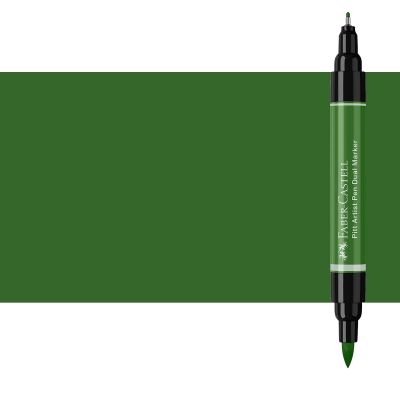 Faber-Castell - Pitt Artist Dual Marker - 167 Permanent Green Olive