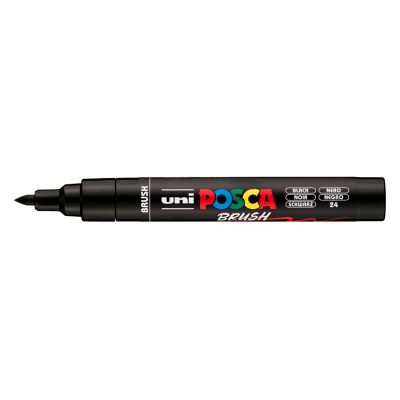 POSCA - Paint Marker Brush Tip (1-4 mm) - Black