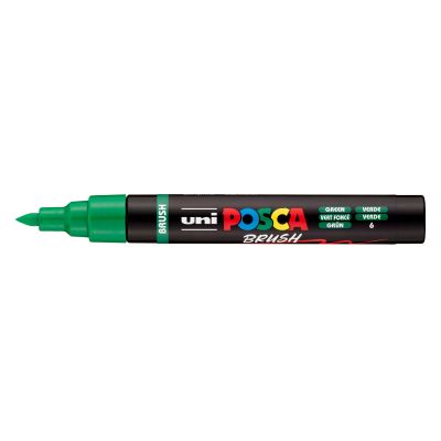 POSCA - Paint Marker Brush Tip (1-4 mm) - Green