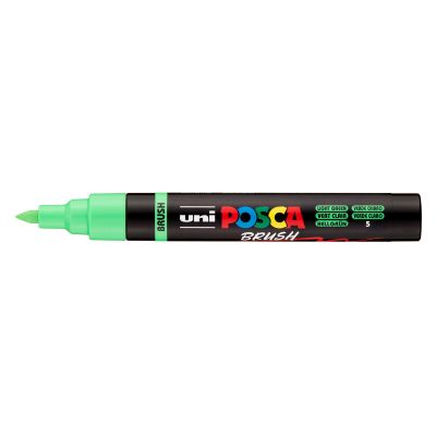 POSCA - Paint Marker Brush Tip (1-4 mm) - Light Green