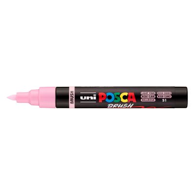 POSCA - Paint Marker Brush Tip (1-4 mm) - Light Pink