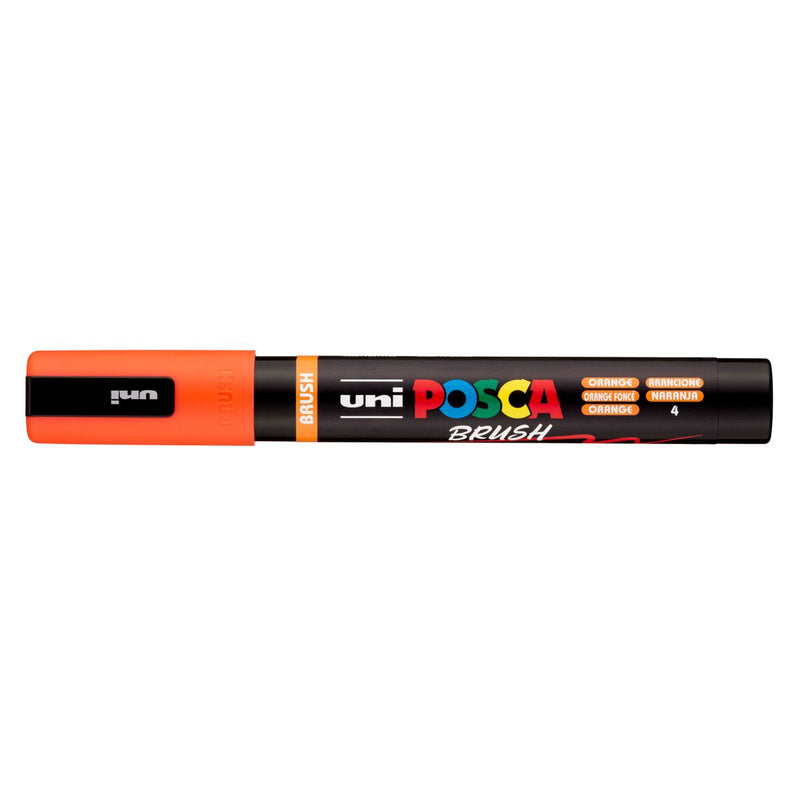 POSCA - Paint Marker Brush Tip (1-4 mm) - Orange