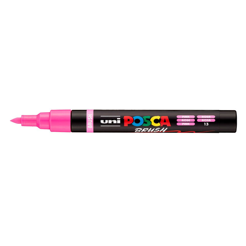 POSCA - Paint Marker Brush Tip (1-4 mm) - Pink