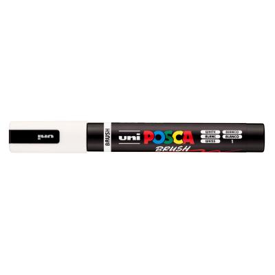 POSCA - Paint Marker Brush Tip (1-4 mm) - White