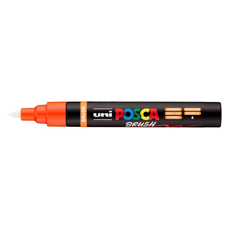 POSCA - Paint Marker Brush Tip (1-4 mm) - Orange