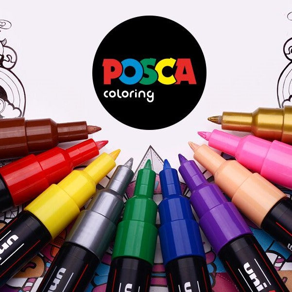 Posca - Extra Fine Paint Marker- PC- 1M