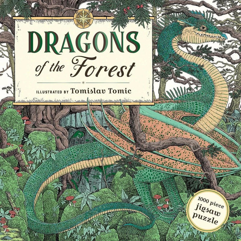 Tomislav Tomic - Dragons of the Forest 1000 Piece Puzzle