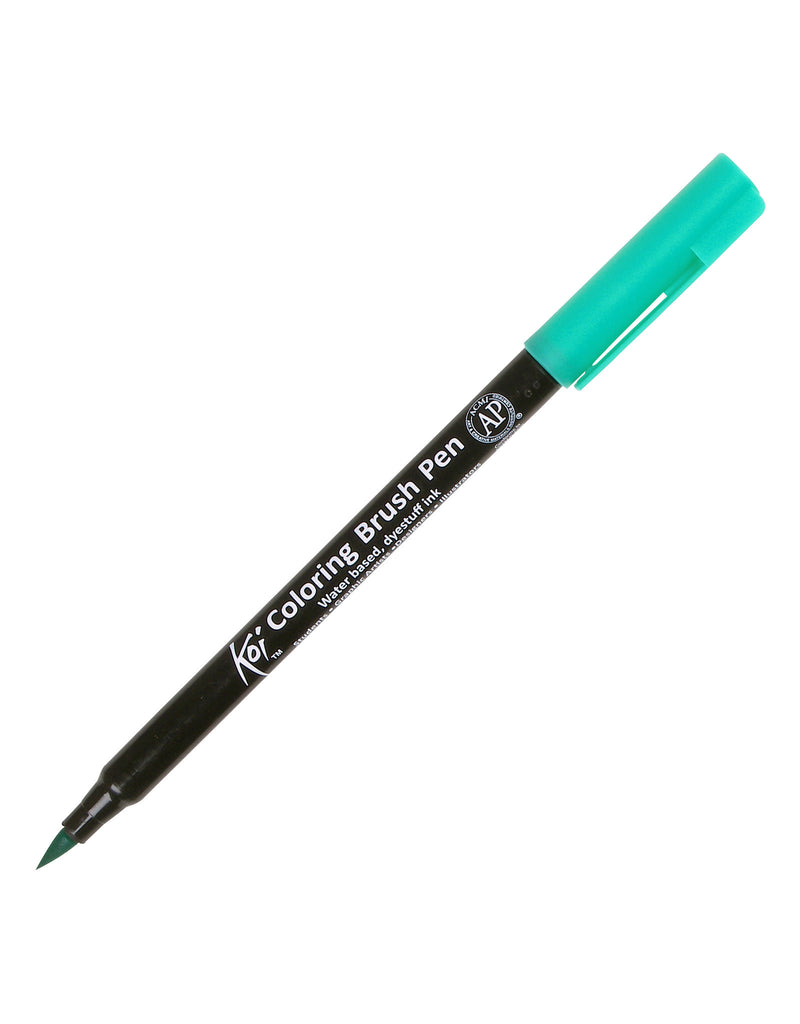 Sakura - Koi Coloring Brush - Blue Green Light - XBR-28