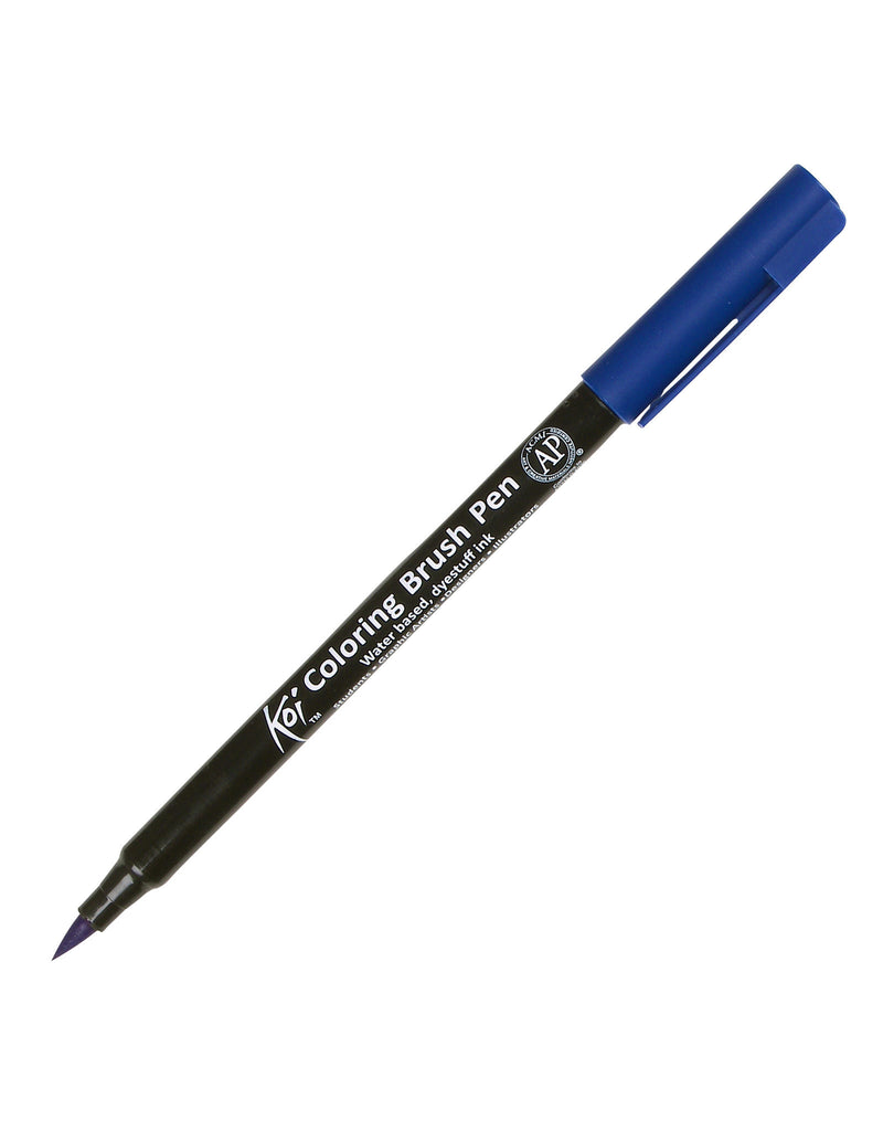 Sakura - Koi Coloring Brush - Blue - XBR-36