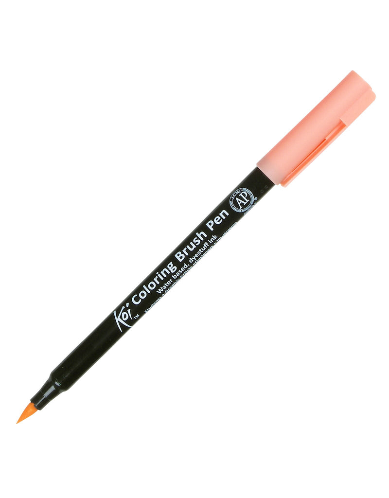Sakura - Koi Coloring Brush - Coral Red - XBR-205