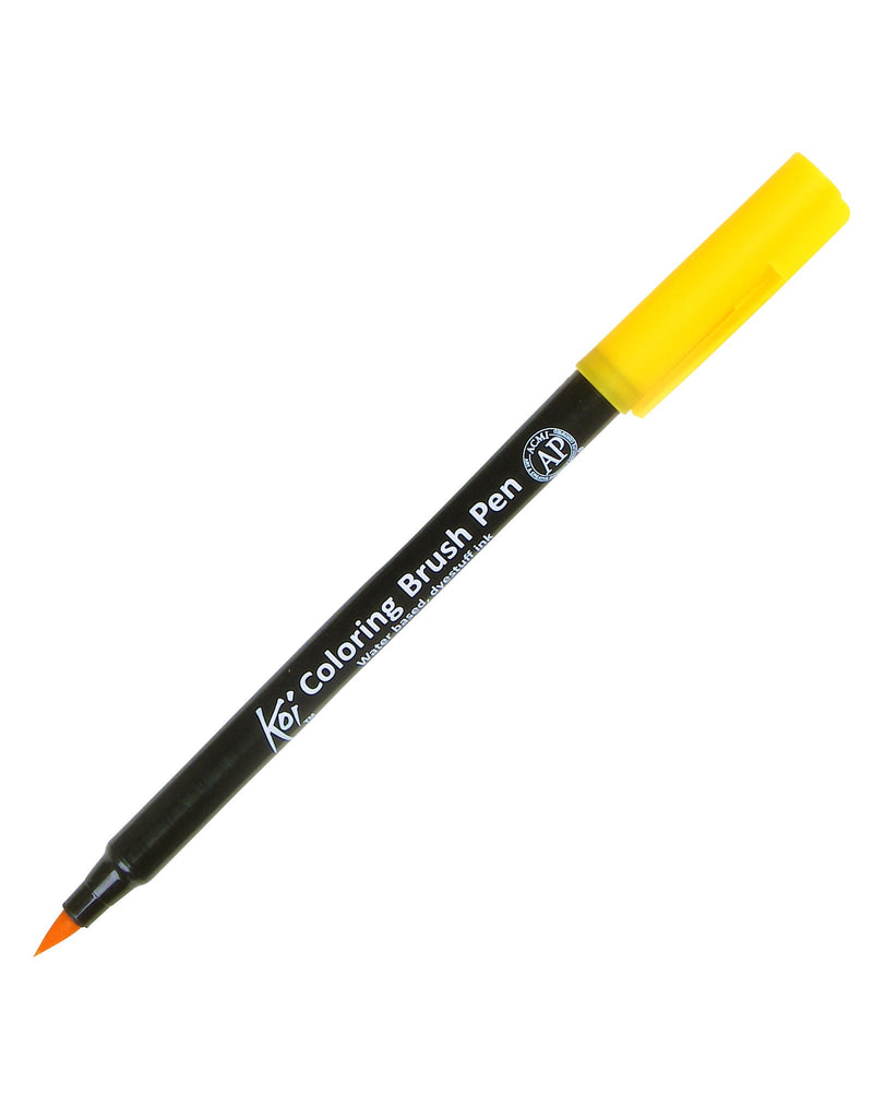 Sakura - Koi Coloring Brush - Deep Yellow - XBR-4