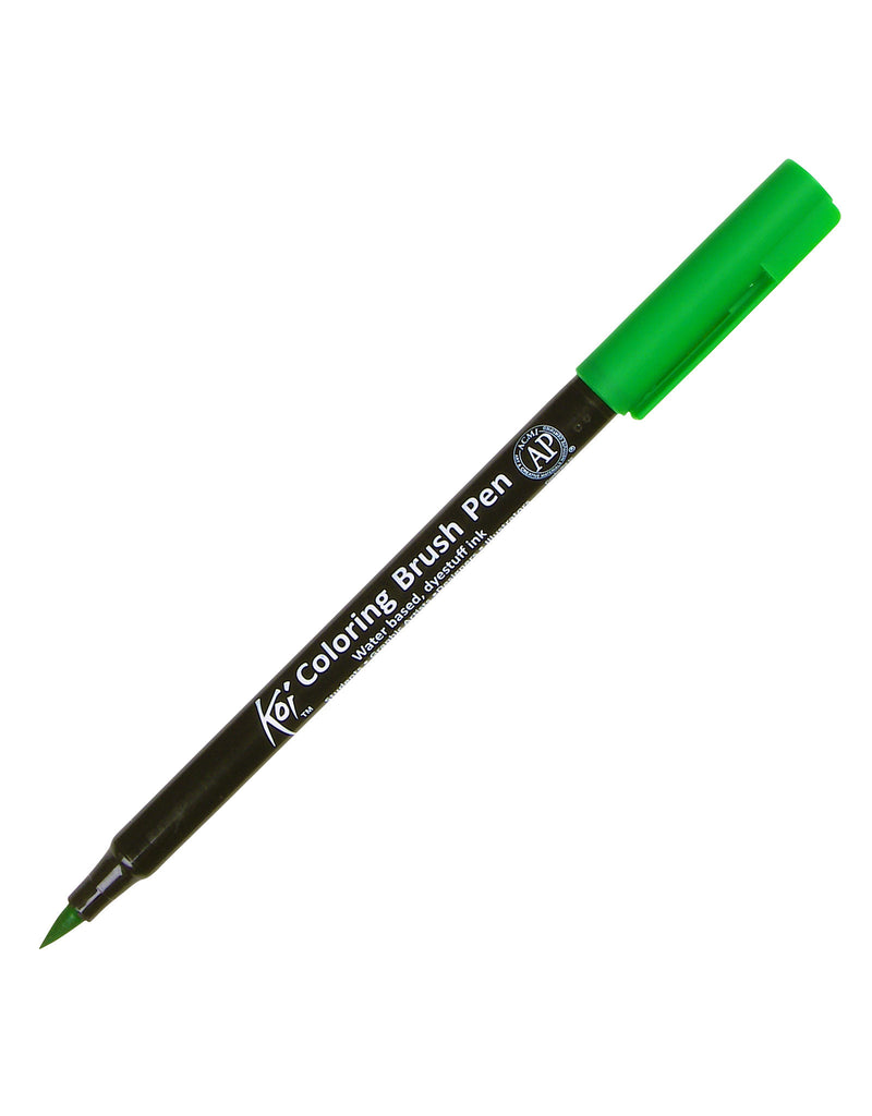 Sakura - Koi Coloring Brush - Emerald Green - XBR-226