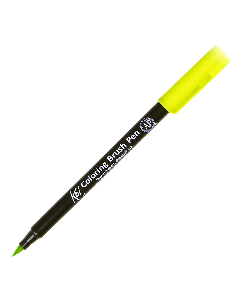 Sakura - Koi Coloring Brush - Fresh Green - XBR-32