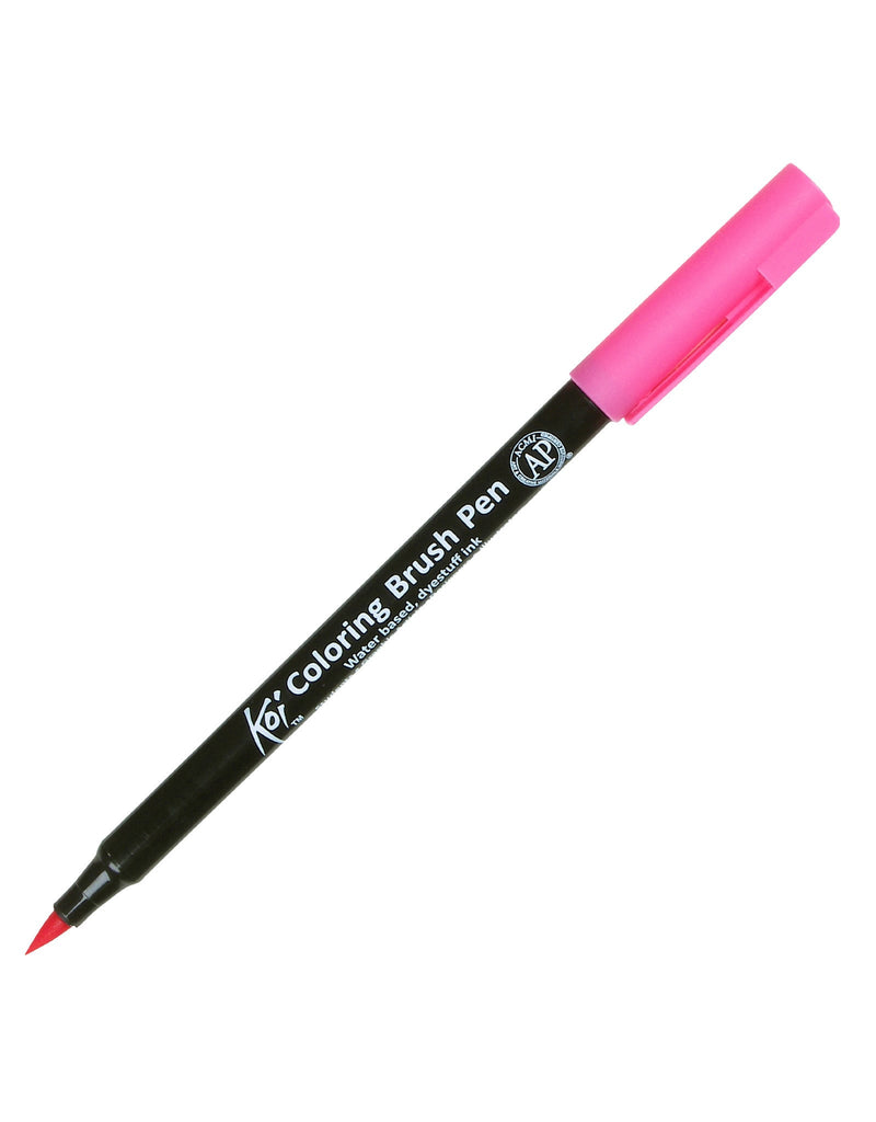 Sakura - Koi Coloring Brush - Magenta Pink - XBR-421