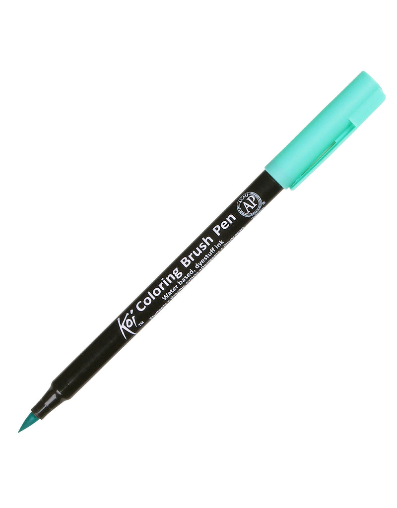 Sakura - Koi Coloring Brush - Peacock Green - XBR-426