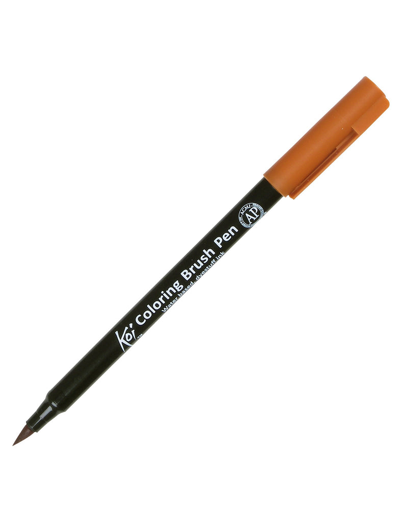Sakura - Koi Coloring Brush - Raw Sienna - XBR-14