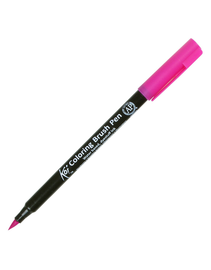 Sakura - Koi Coloring Brush - Rose Red - XBR-221