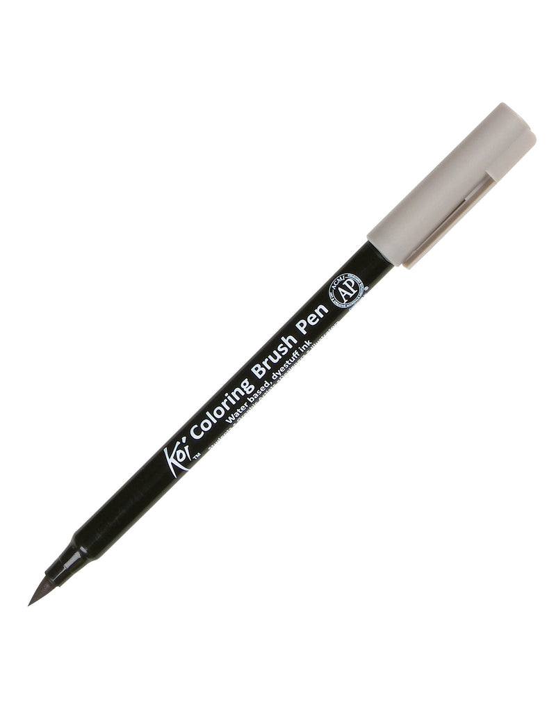 Sakura - Koi Coloring Brush - Warm Gray - XBR-45