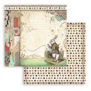 Scrapbooking Pad 10 Sheets 12"x12" - Alice - Root & Company