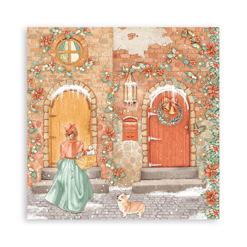 Scrapbooking Pad 10 Sheets 12"x12" - All Around Christmas - Root & Company