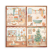 Scrapbooking Pad 10 Sheets 12"x12" - All Around Christmas - Root & Company