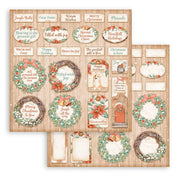 Scrapbooking Pad 10 Sheets 12"x12" - All Around Christmas - Root & Company