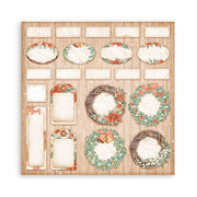 Scrapbooking Pad 10 Sheets 12"x12" - All Around Christmas - Root & Company