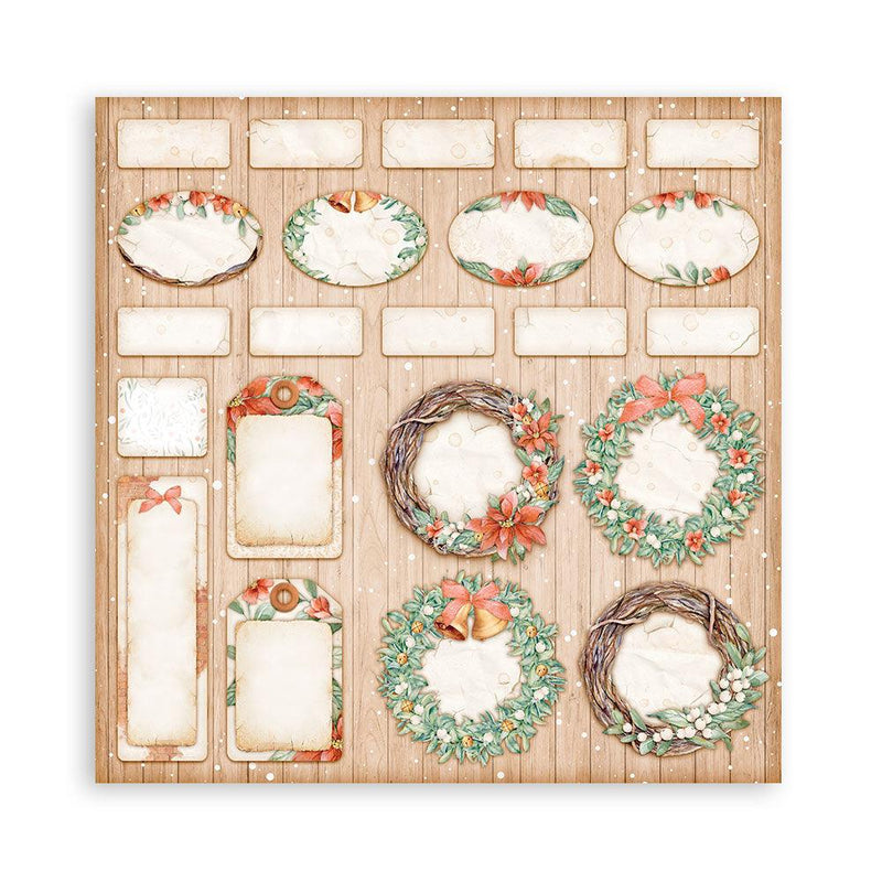 Scrapbooking Pad 10 Sheets 12"x12" - All Around Christmas - Root & Company