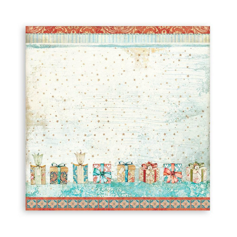 Scrapbooking Pad 10 Sheets 12"x12" - Christmas Greetings - Root & Company