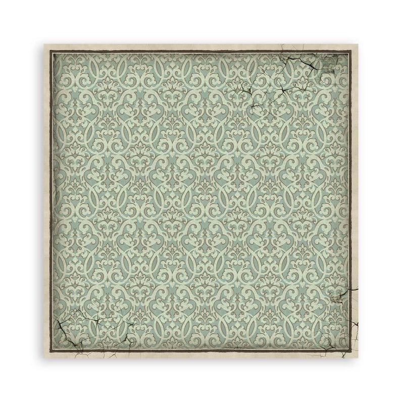 Scrapbooking Pad 10 sheets 12"x12" Maxi Background selection - Voyages Fantastiques - Root & Company