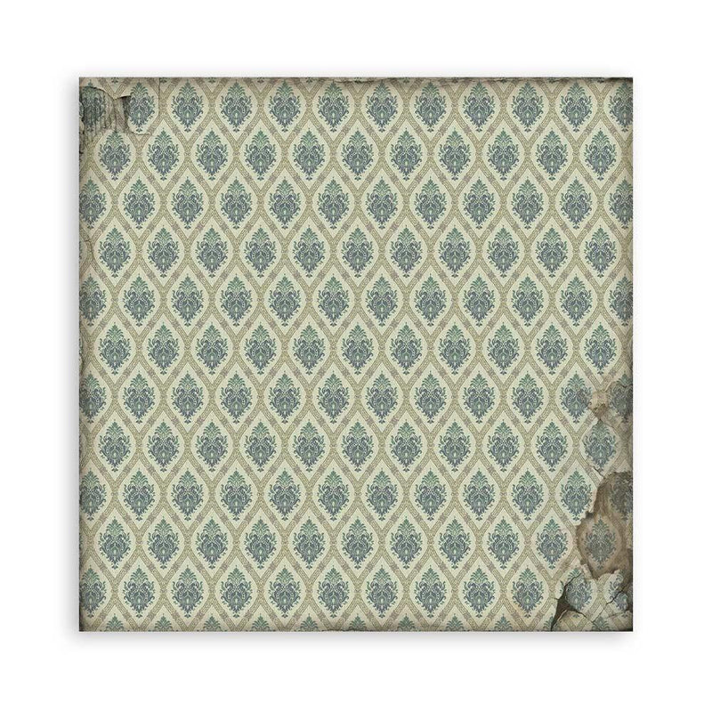 Scrapbooking Pad 10 sheets 12"x12" Maxi Background selection - Voyages Fantastiques - Root & Company