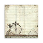 Scrapbooking Pad 10 sheets 12"x12" Maxi Background selection - Voyages Fantastiques - Root & Company