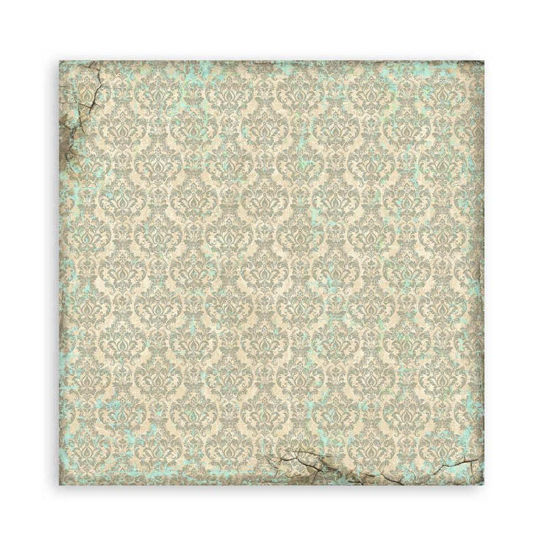 Scrapbooking Pad 10 sheets 12"x12" Maxi Background selection - Voyages Fantastiques - Root & Company