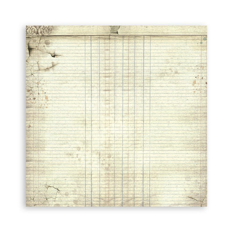 Scrapbooking Pad 10 sheets 12"x12" Maxi Background selection - Voyages Fantastiques - Root & Company