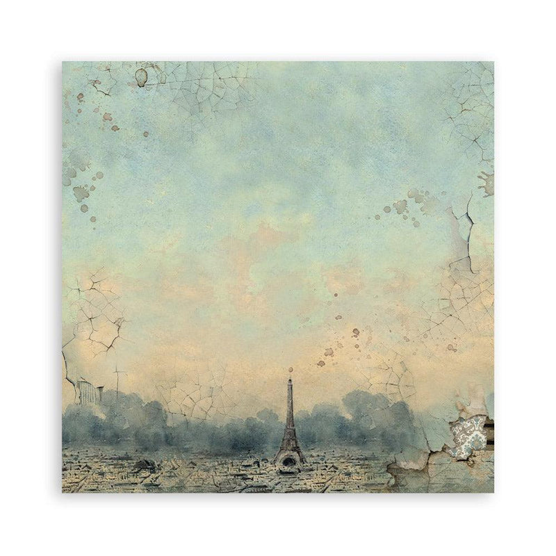 Scrapbooking Pad 10 sheets 12"x12" Maxi Background selection - Voyages Fantastiques - Root & Company