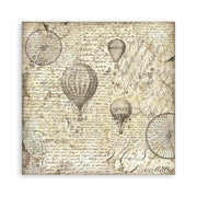 Scrapbooking Pad 10 sheets 12"x12" Maxi Background selection - Voyages Fantastiques - Root & Company