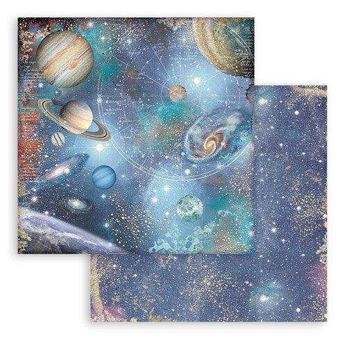 Scrapbooking Pad 10 Sheets 8"x8" Maxi Background - Cosmos Infinity - Root & Company