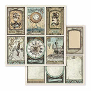 Scrapbooking Pad 10 sheets 8"x8" - Voyages Fantastiques - Root & Company