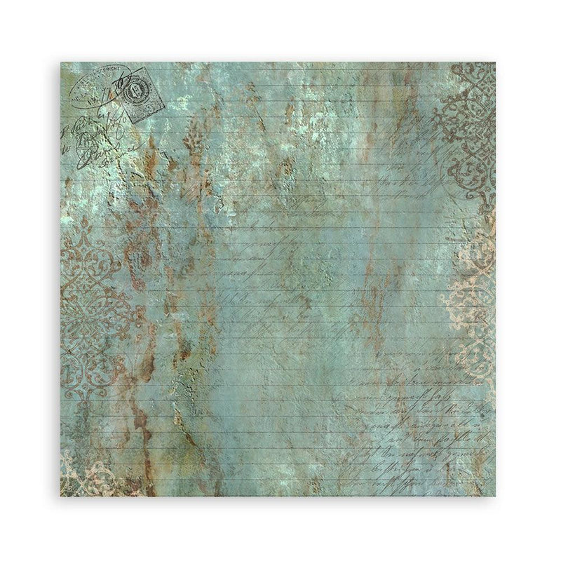 Scrapbooking Small Pad 10 Sheets 8"X8" - Around the World - Root & Company