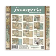 Scrapbooking Small Pad 10 Sheets 8"X8" - Around the World - Root & Company