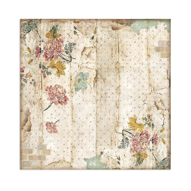 Scrapbooking Small Pad 10 Sheets 8"X8" Backgrounds Selection - Alice - Root & Company