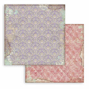 Scrapbooking Small Pad 10 Sheets 8"X8" Backgrounds Selection - Alice - Root & Company