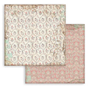 Scrapbooking Small Pad 10 Sheets 8"X8" Backgrounds Selection - Alice - Root & Company